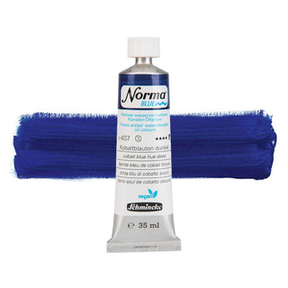 Schmincke Norma Blue Water-Mixable Oil 35ml - 407 Cobalt Blue Hue Deep