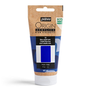 Pebeo Origin High Viscosity Acrylic 60ml - Cobalt Blue Hue