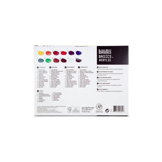 Liquitex Basics Acrylic Paint Set 12 x 118ml