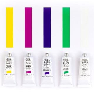 Winsor & Newton Designers Gouache Brilliant Colours Set 5 x 14ml