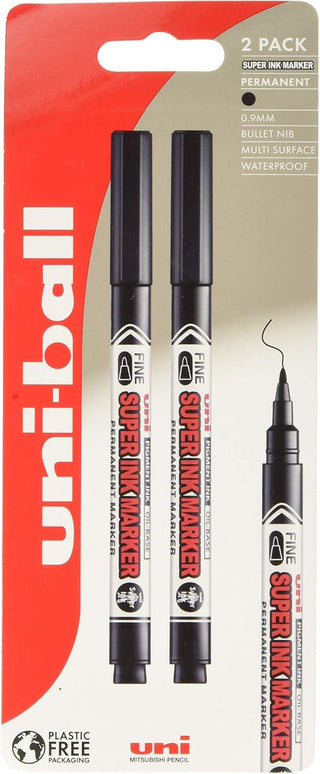 Uni-Ball Super Ink Markers Pack of 2