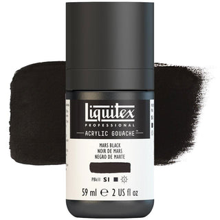 Liquitex Acrylic Gouache Paint 59ml - Mars Black