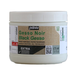 Pebeo Origin Acrylic Black Gesso