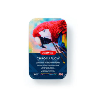 Derwent Chromaflow Pencils 36 Tin