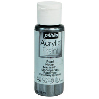 Pebeo Acrylic Paint 59ml - Pearl Grey