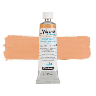 Schmincke Norma Blue Water-Mixable Oil 35ml - 220 Burnt Ochre Light