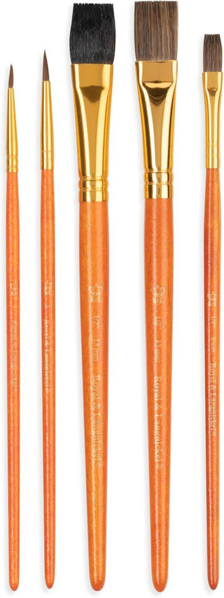 Royal & Langnickel RSET-9115 Camel Brush Set 5pc