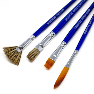 Studio 22 Watercolour Effects Paint Brush Set of 4
