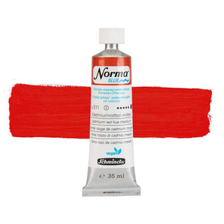 Schmincke Norma Blue Water-Mixable Oil 35ml - 311 Cadmium Red Hue Medium
