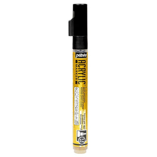 Pebeo Acrylic Marker 1.2mm Black, White & Gold Set of 3