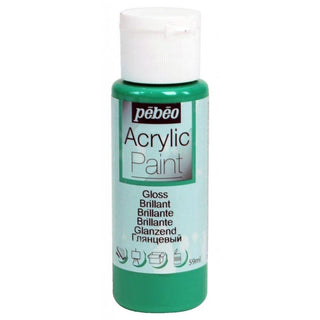 Pebeo Acrylic Paint 59ml Bottles - Gloss Foliage Green