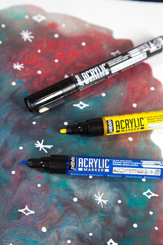 Pebeo Acrylic Marker 1.2mm Precious Colours Set of 5