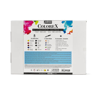 Pebeo Colorex Watercolour Ink Equipment Kit