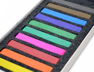 Artist Soft Pastel Set of 12 Square Stick Colours