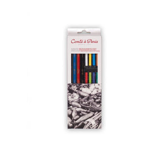 Conte a Paris Studio Pastel Pencil & Carres Crayon Set