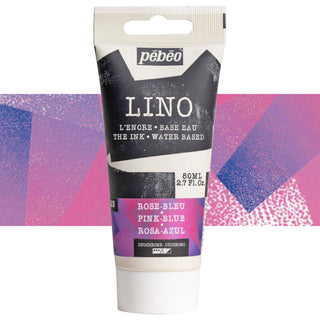 Pebeo LINO Water Based Printmaking Ink 80ml - 23 Duochrome Pink/Blue