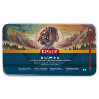 Derwent Drawing Pencils 72 Tin