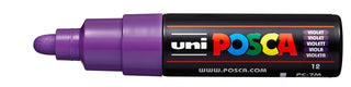 Uni POSCA PC-7M Bullet Tip Paint Markers - Violet