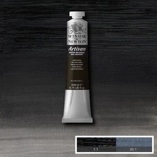 Winsor & Newton Artisan Water-Mixable Oil 200ml - Lamp Black