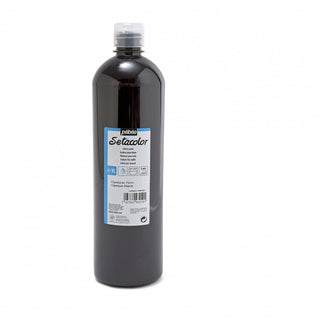Pebeo Setacolor Opaque Fabric Paint 1 Litre - Black