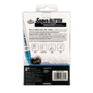 Royal & Langnickel Super Glitter Fine Tip Markers Set 12pc