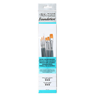 Winsor & Newton Foundation Watercolour Brush Set 6pc 5295015