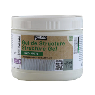 Pebeo Origin Acrylic Matte Structure Gel