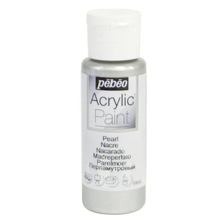 Pebeo Acrylic Paint 59ml - Pearl White