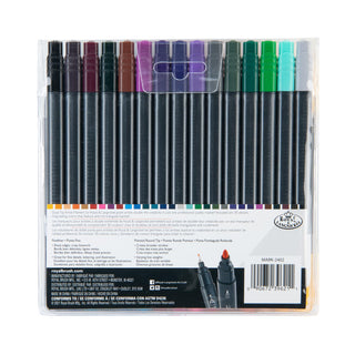 Royal & Langnickel Dual-Tip Artist Markers Set of 30
