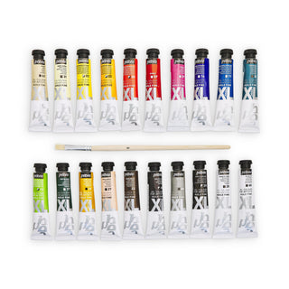 Pebeo Studio XL Fine Oil Set 20 x 20ml Tubes with Brush