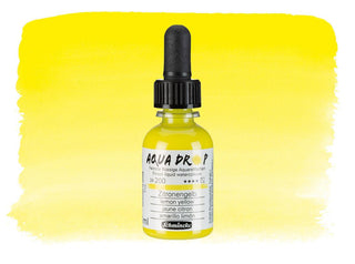 Schmincke Aqua Drop Liquid Watercolour 30ml - Lemon Yellow
