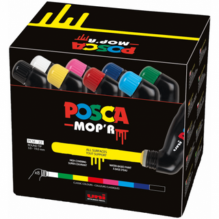 POSCA Mop'r PCM-22 Paint Marker Set of 8