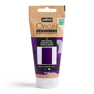 Pebeo Origin High Viscosity Acrylic 60ml - Ultramarine Violet