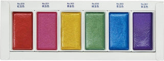 Kuretake Gansai Tambi Watercolour Gem Colours Set of 6