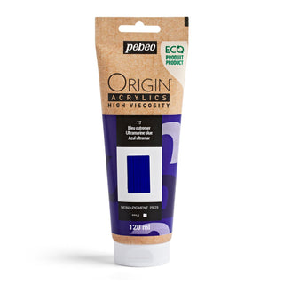 Pebeo Origin High Viscosity Acrylic 120ml - Ultramarine Blue