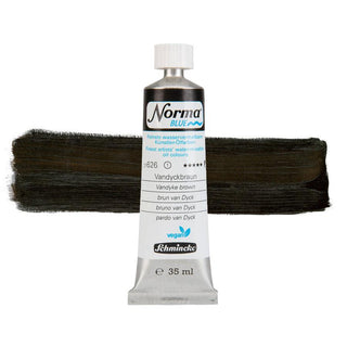 Schmincke Norma Blue Water-Mixable Oil 35ml - 626 Vandyke Brown