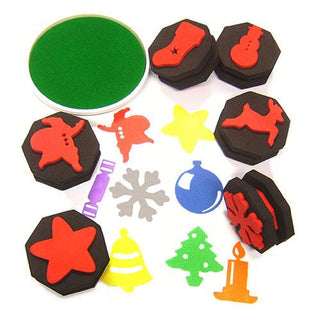 Major Brushes Christmas Stampers Set of 6