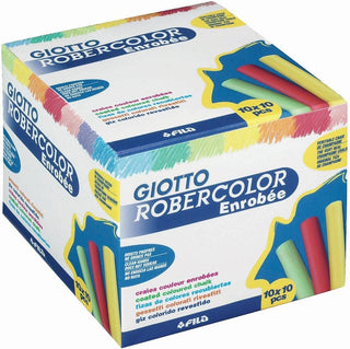 Giotto Robercolor EnrobÃ©e Colour Chalk Set 100pc