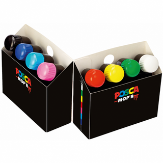 POSCA Mop'r PCM-22 Paint Marker Set of 8