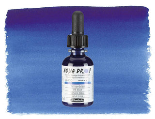 Schmincke Aqua Drop Liquid Watercolour 30ml - Ink Blue