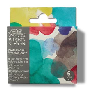 Winsor & Newton Professional Watercolour Urban Sketching Colours Set 6 x 5ml
