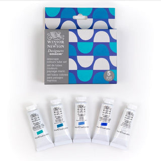 Winsor & Newton Designers Gouache Seascape Colours Set 5 x 14ml