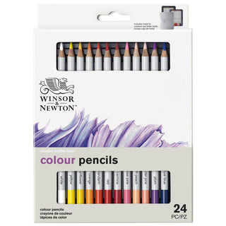 Winsor & Newton Studio Collection Colour Pencils 24pc Set