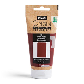 Pebeo Origin High Viscosity Acrylic 60ml - Burnt Sienna