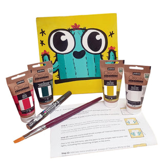 Pebeo x Roots Kawaii Cactus Workshop Kit