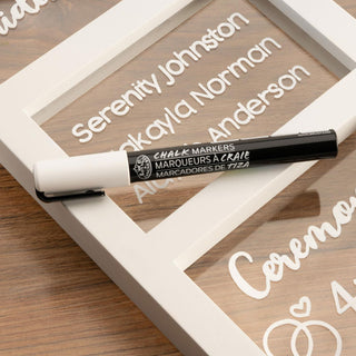 Royal & Langnickel 2mm Reversible Tip Chalk Marker, White