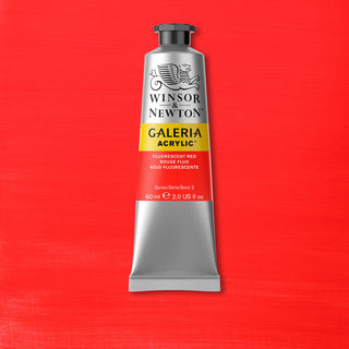 Winsor & Newton Galeria Acrylic Colour 60ml - Fluorescent Red
