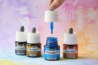 Pebeo Colorex Watercolour Ink Equipment Kit