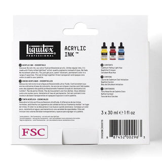 Liquitex Professional Acrylic Ink Essentials Set of 3