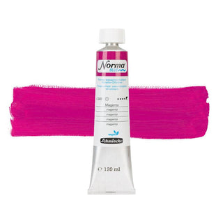 Schmincke Norma Blue Water-Mixable Oil 120ml - 348 Magenta